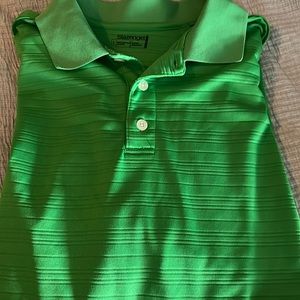 Men’s large green polo golf shirt slazenger brand